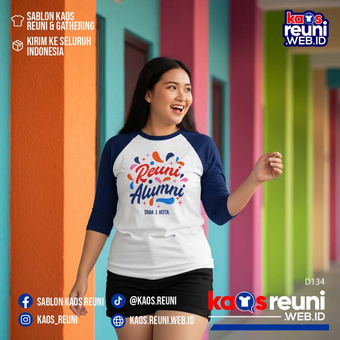 Desain Kaos Reuni Vector Shape (9)