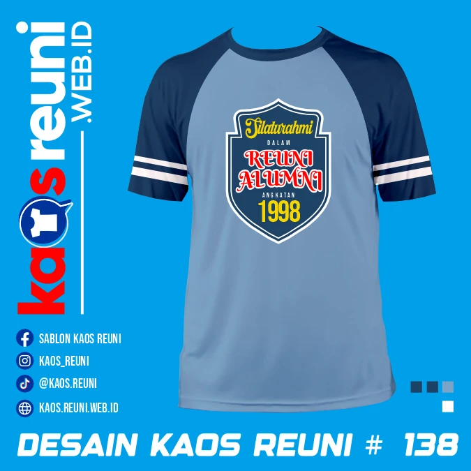 Desain Kaos Silaturahmi Reuni Alumni Angkatan (1)