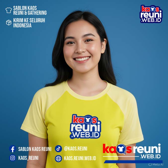 Electric Lime   Baby Yellow   Warna Kain Kaos Reuni Gathering (11)