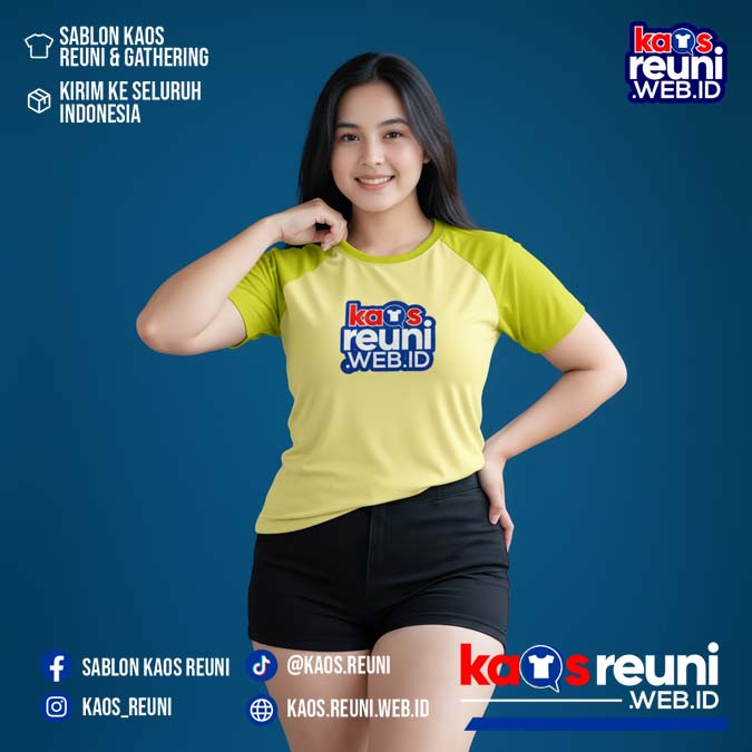 Electric Lime   Baby Yellow   Warna Kain Kaos Reuni Gathering (6)