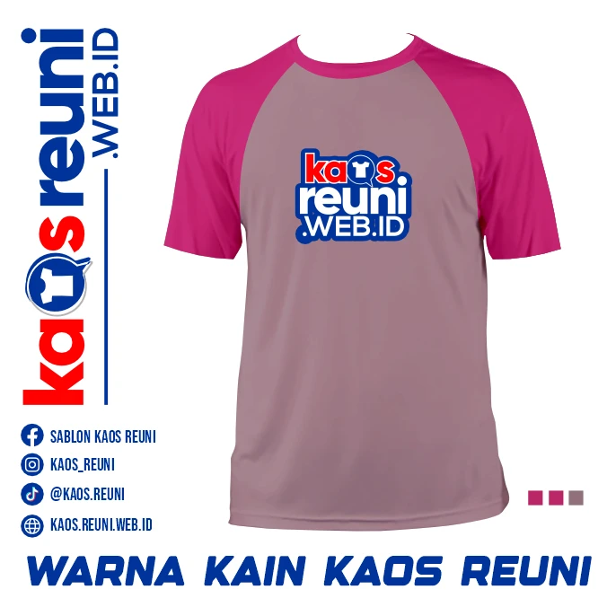 Fuchsia   Dusty Violet   Warna Kain Kaos Reuni Gathering (1)