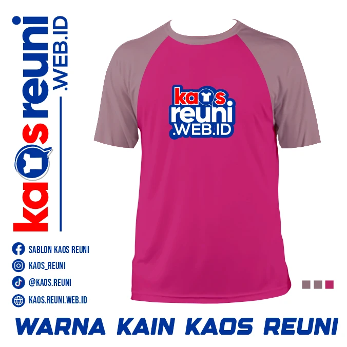 Fuchsia   Dusty Violet   Warna Kain Kaos Reuni Gathering (5)