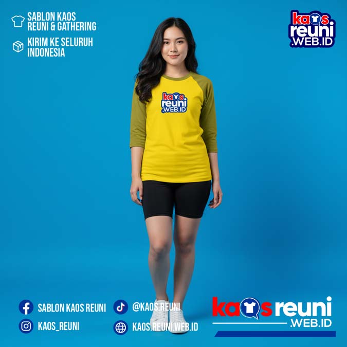 Golden Lime   Kuning Lemon   Warna Kain Kaos Reuni Gathering (1)