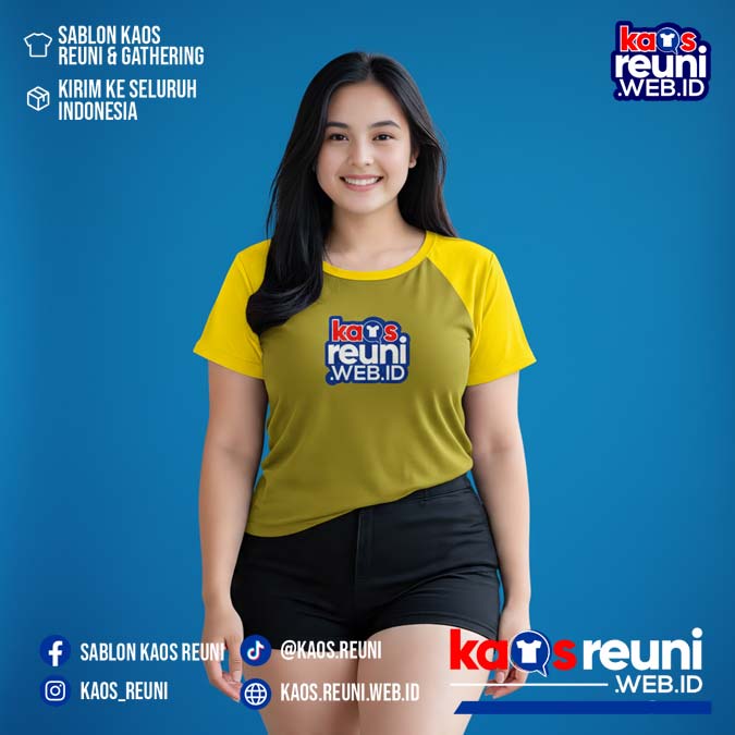 Golden Lime   Kuning Lemon   Warna Kain Kaos Reuni Gathering (2)