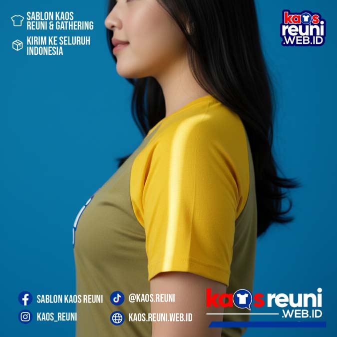 Golden Lime   Kuning Lemon   Warna Kain Kaos Reuni Gathering (4)