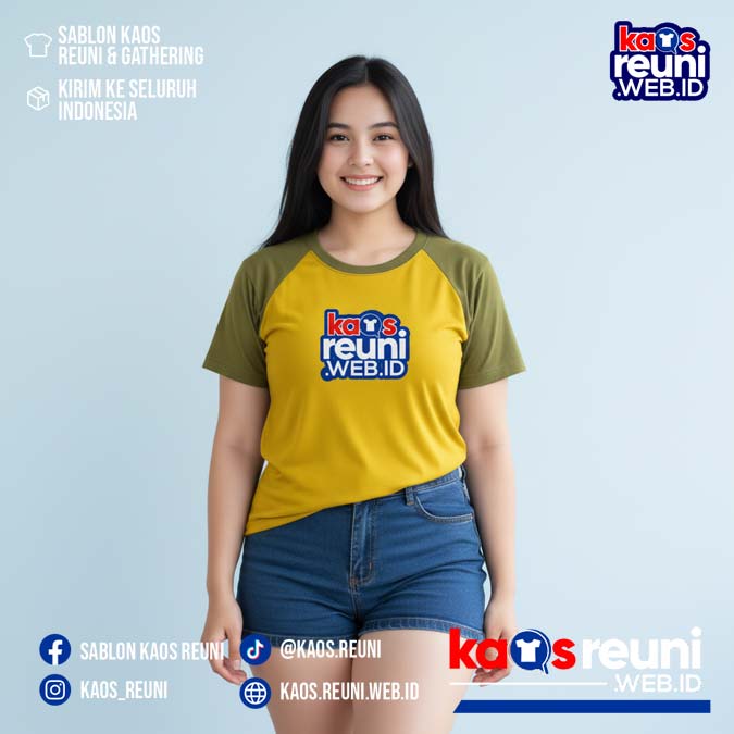 Golden Lime   Kuning Lemon   Warna Kain Kaos Reuni Gathering (8)