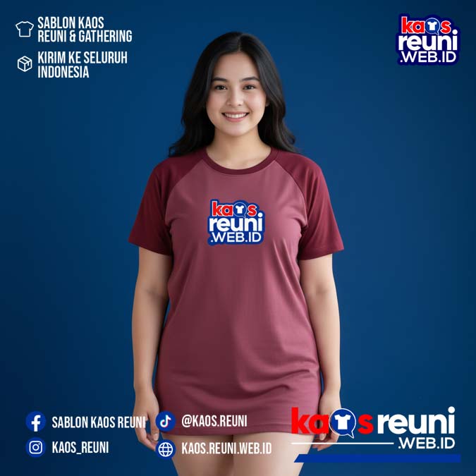 Kaos Reuni Burgundy   Plum (6)