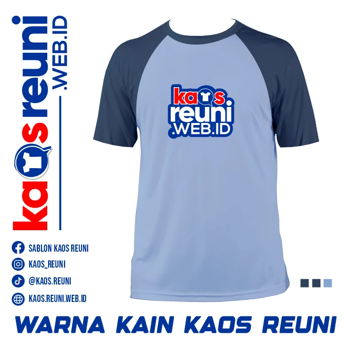 Light Navy   Biru Muda   Warna Kain Kaos Reuni Gathering (1)