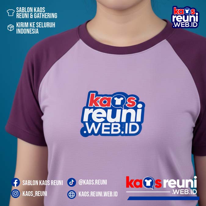 Magenta   Lilac   Warna Kain Kaos Reuni Gathering (11)
