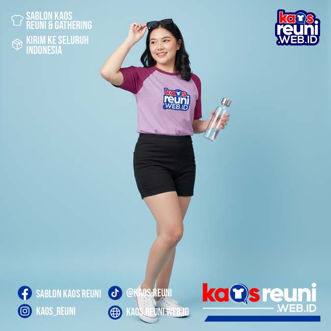 Magenta   Lilac   Warna Kain Kaos Reuni Gathering (19)