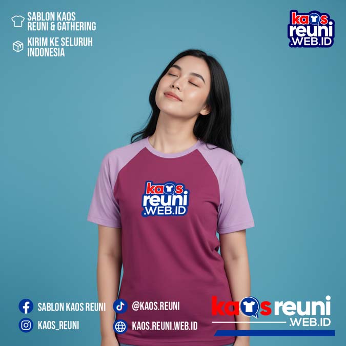 Magenta   Lilac   Warna Kain Kaos Reuni Gathering (2)