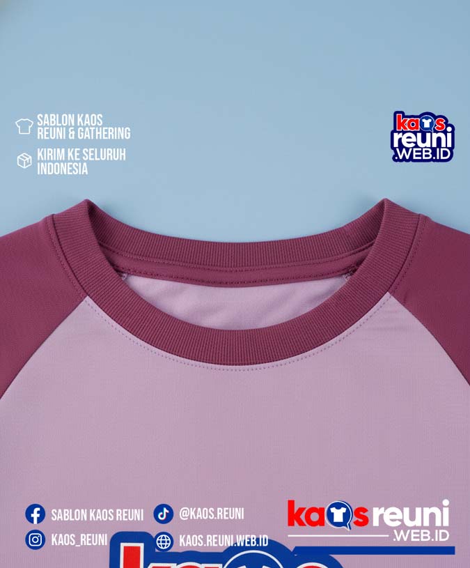 Magenta   Lilac   Warna Kain Kaos Reuni Gathering (20)