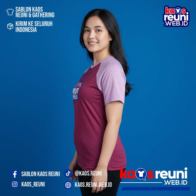 Magenta   Lilac   Warna Kain Kaos Reuni Gathering (23)