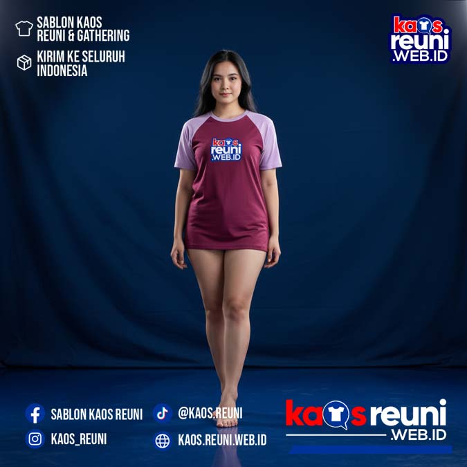 Magenta   Lilac   Warna Kain Kaos Reuni Gathering (26)