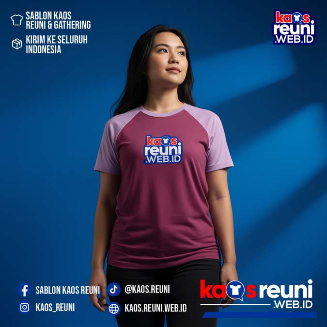 Magenta   Lilac   Warna Kain Kaos Reuni Gathering (8)