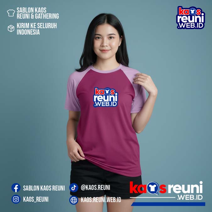 Magenta   Lilac   Warna Kain Kaos Reuni Gathering (9)