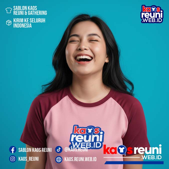 Maroon   Salem Warna Kain Kaos Reuni (18)