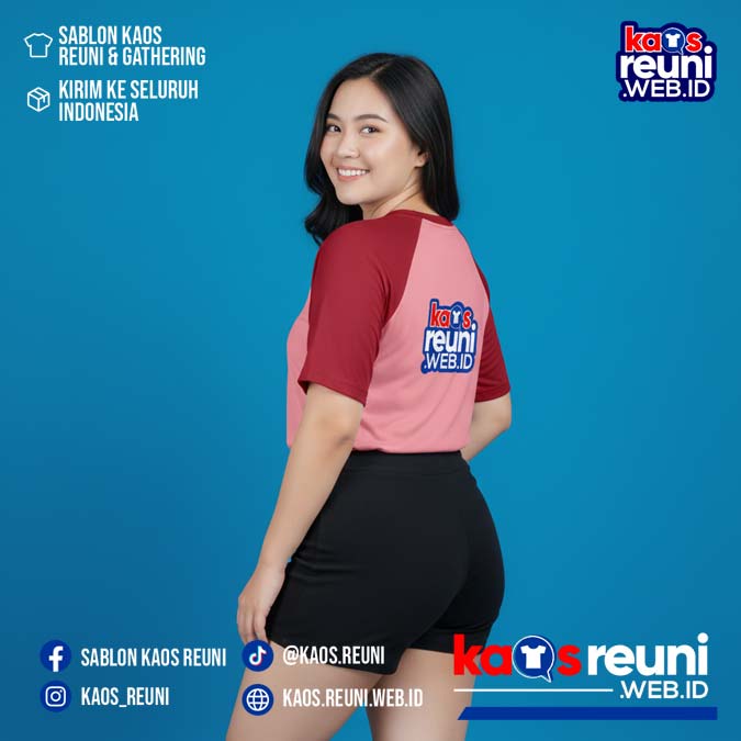 Maroon   Salem Warna Kain Kaos Reuni (3)