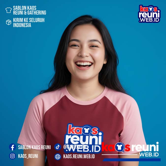 Maroon   Salem Warna Kain Kaos Reuni (7)
