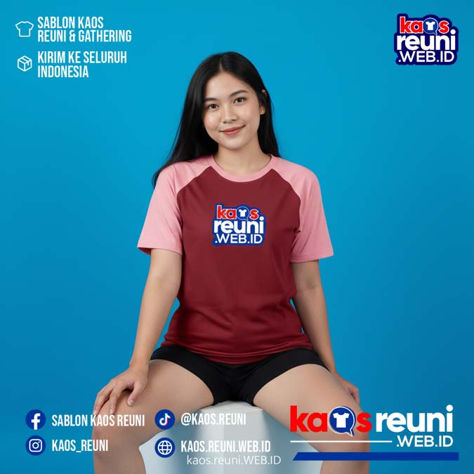 Maroon   Salem Warna Kain Kaos Reuni (8)