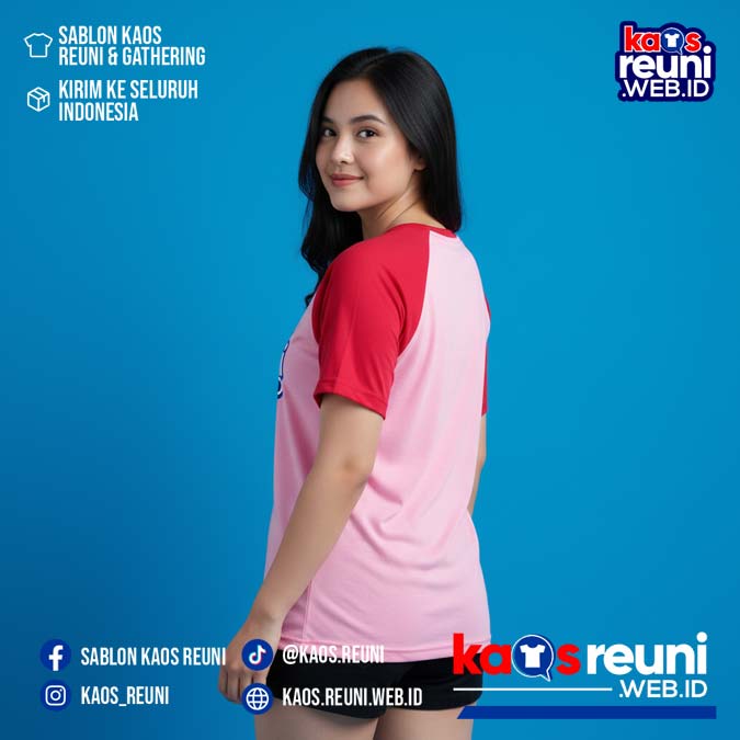 Merah Cabe   Pink   Kaos Raglan Reuni (6)
