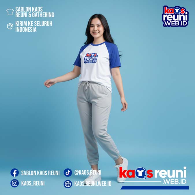 Putih   Merah Cabe   Benhur Special   Kaos Raglan Reuni (1)