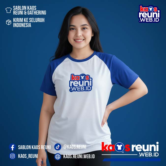 Putih   Merah Cabe   Benhur Special   Kaos Raglan Reuni (12)
