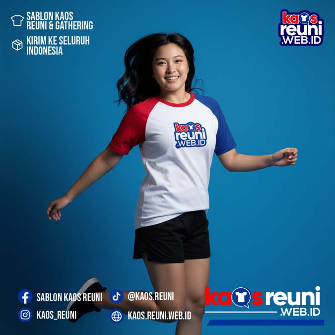 Putih   Merah Cabe   Benhur Special   Kaos Raglan Reuni Gathering (2)