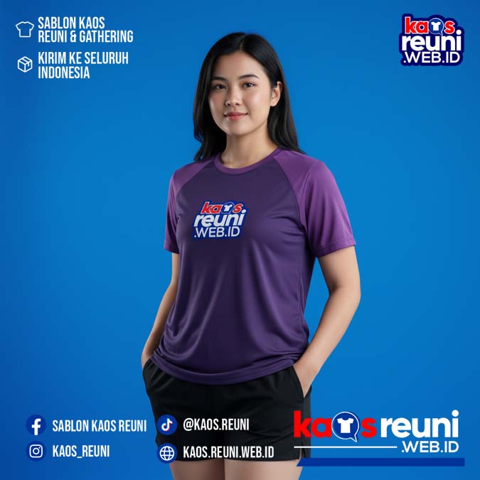 Royal Purple   Ungu Tua   Warna Kain Kaos Reuni Gathering (8)