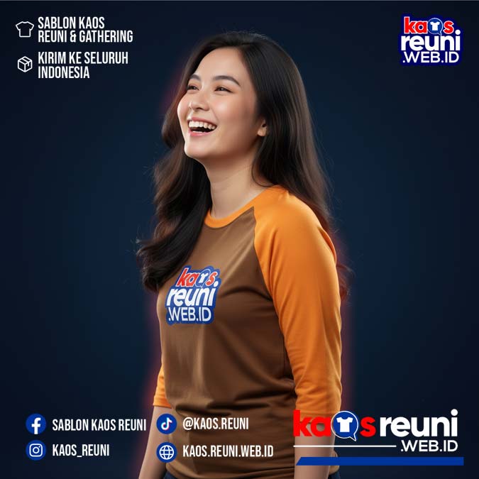 Toffee   Bright Orange   Warna Kain Kaos Reuni Gathering (5)