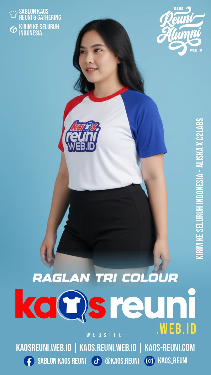 Tri Colour Raglan Reuni Model Type Custom (4)