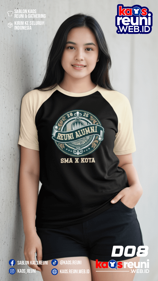 Desain Kaos Reuni Alumni 2025