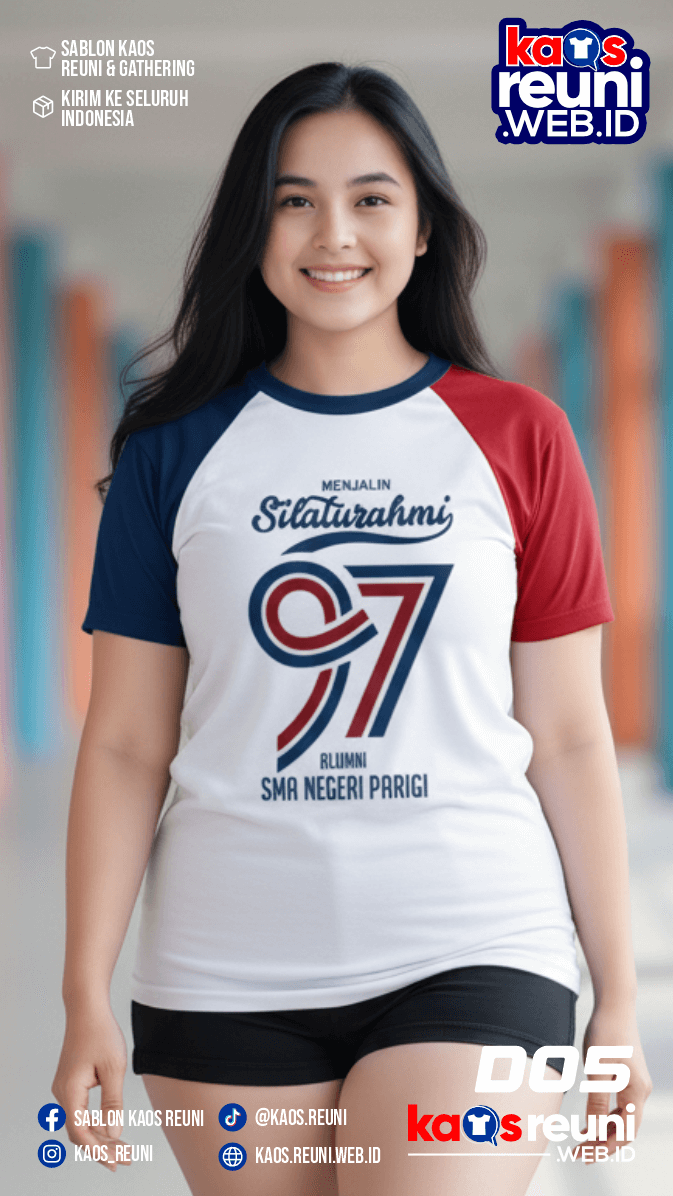 Desain Kaos Reuni Alumni Angkatan – Silaturahmi 97