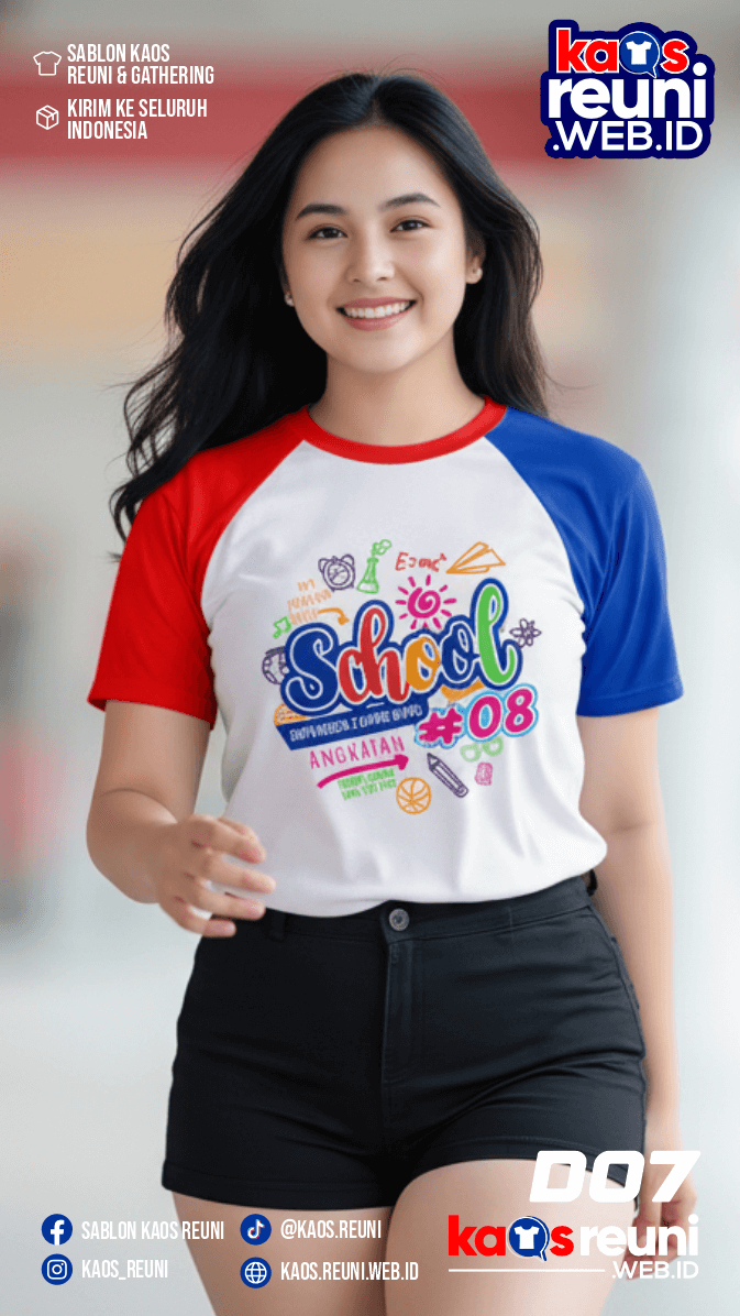 School Desain Kaos Reuni Alumni Angkatan