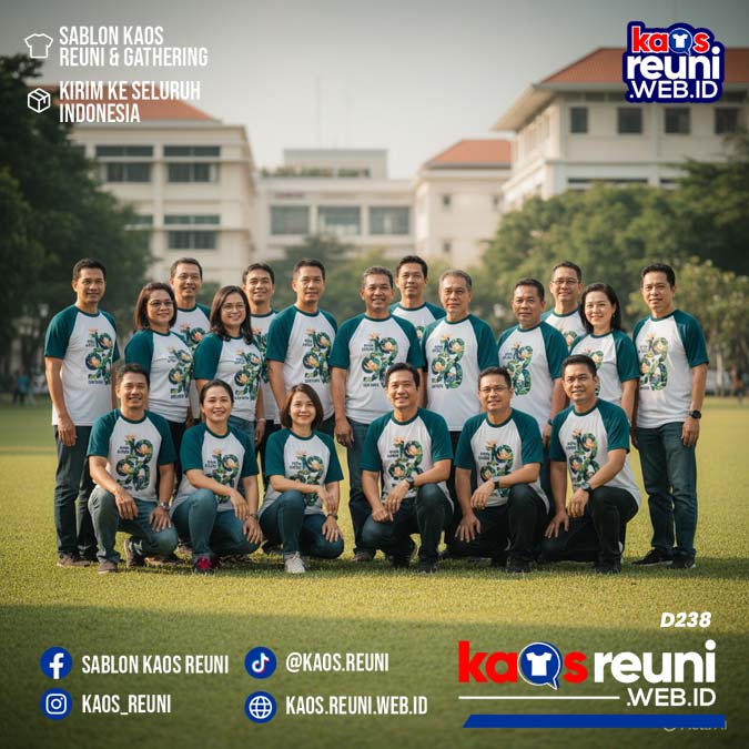 Desain Kaos Reuni 1990 Raglan Hijau Putih (18)