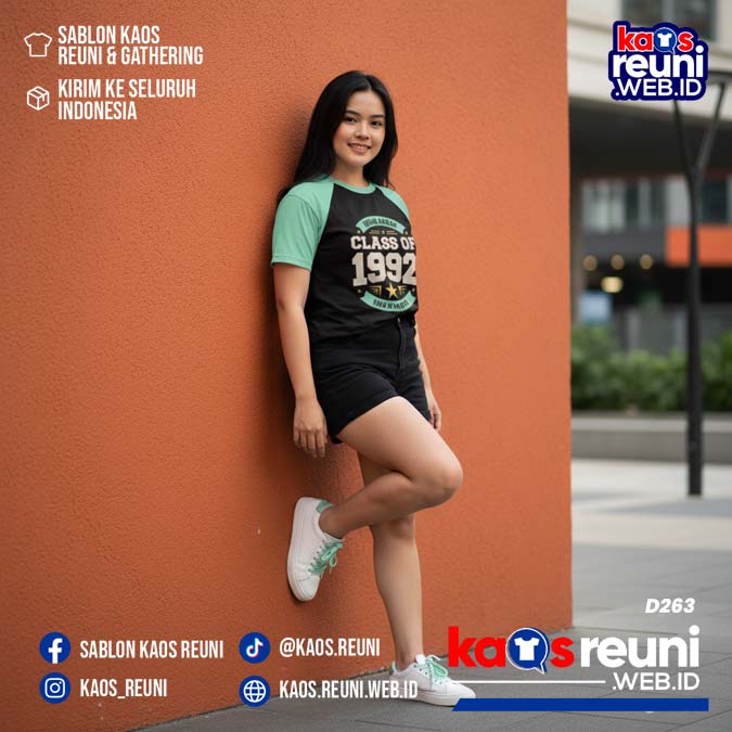 Desain Kaos Reuni 1992 Hijau Mint (13)