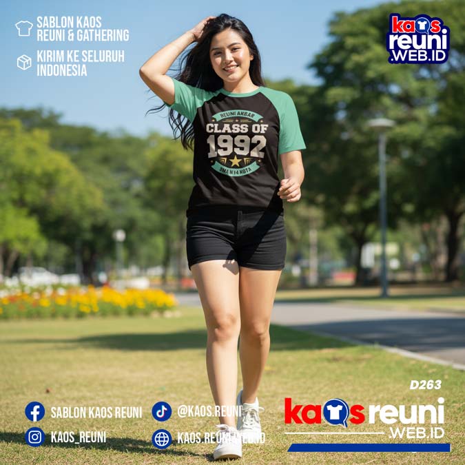 Desain Kaos Reuni 1992 Hijau Mint (22)