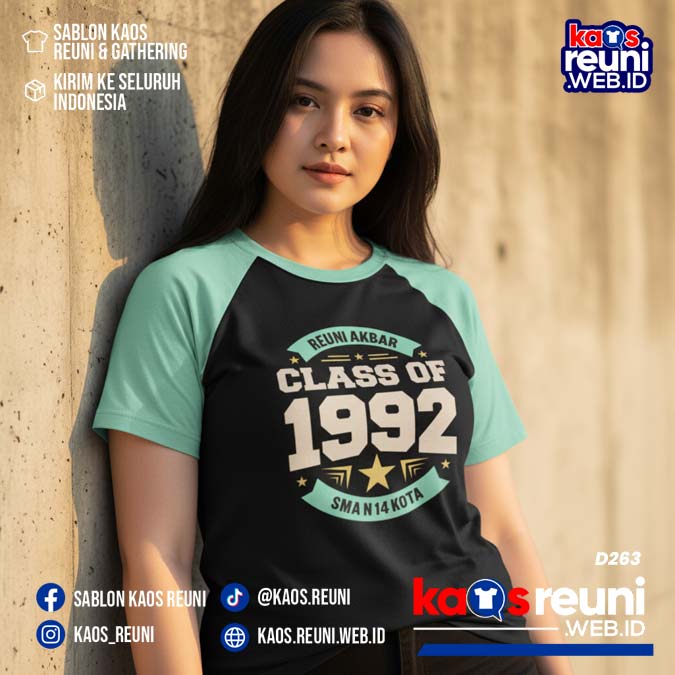 Desain Kaos Reuni 1992 Hijau Mint (24)