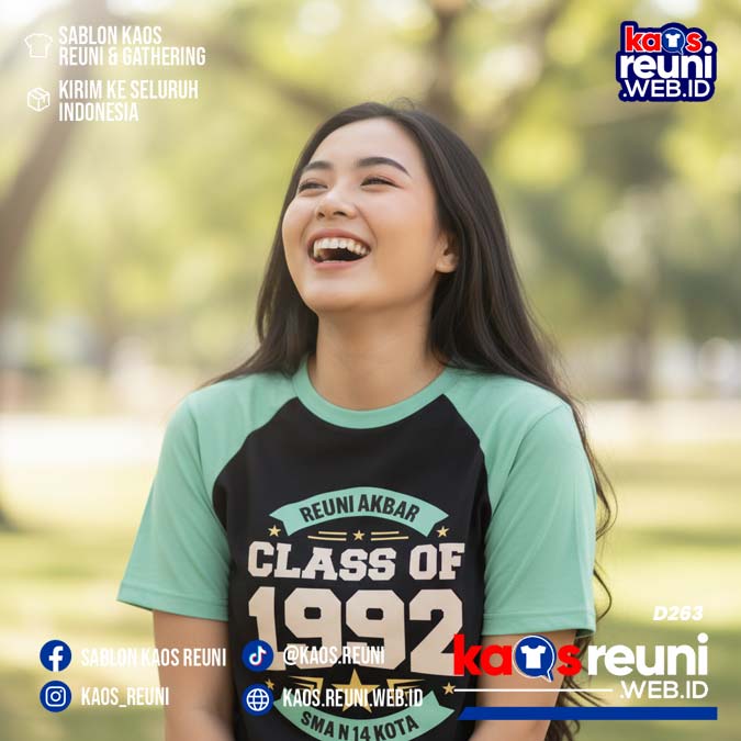 Desain Kaos Reuni 1992 Hijau Mint (25)