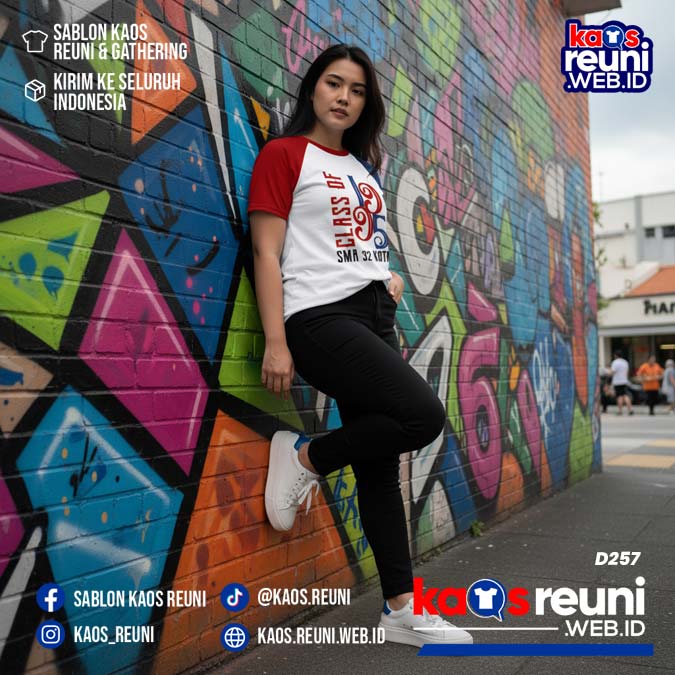 Desain Kaos Reuni 1995 Navy Merah (9)