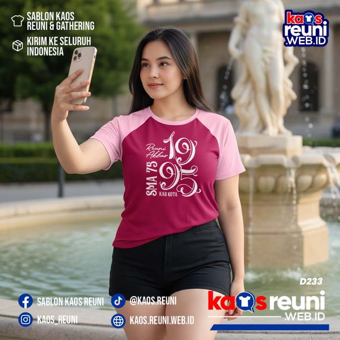 Desain Kaos Reuni 1996 Raglan Pink Puchsia (5)