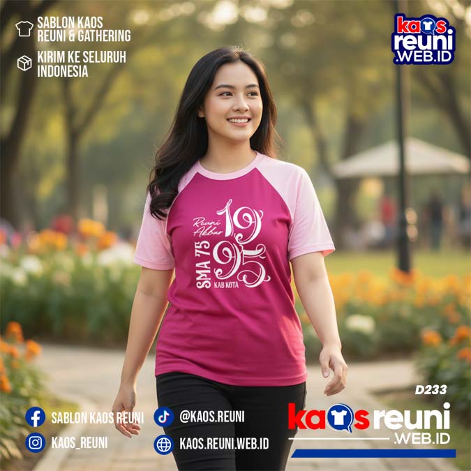 Desain Kaos Reuni 1996 Raglan Pink Puchsia (6)