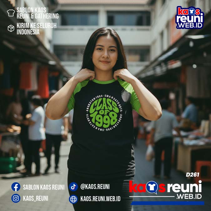 Desain Kaos Reuni 1998 Hitam Hijau Pucuk (8)