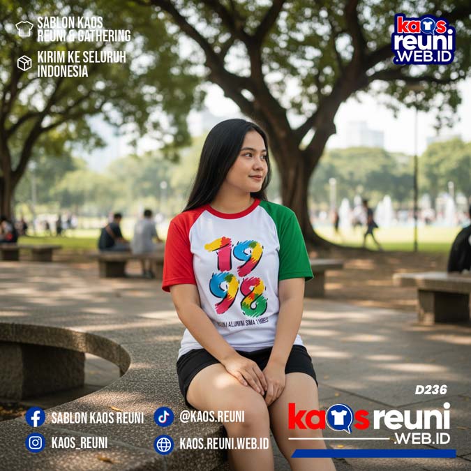 Desain Kaos Reuni 1998 Merah Putih Hijau (2)