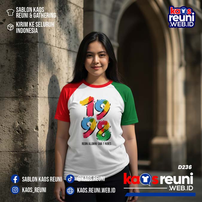 Desain Kaos Reuni 1998 Merah Putih Hijau (5)