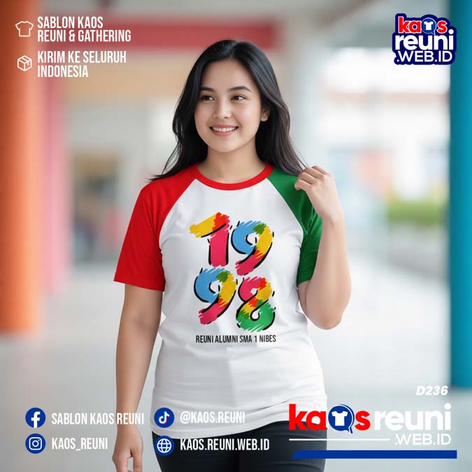 Desain Kaos Reuni 1998 Merah Putih Hijau (8)