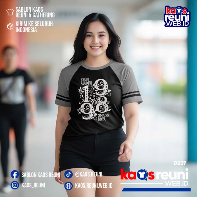 Desain Kaos Reuni 1998 Raglan Abu Hitam (9)