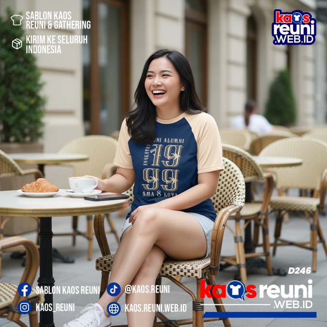 Desain Kaos Reuni 1999 Deep Blue Cream (1)