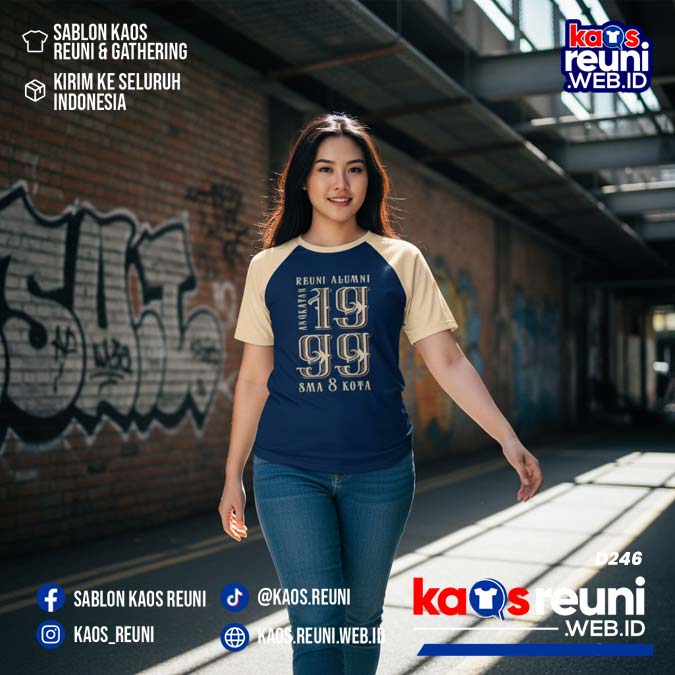 Desain Kaos Reuni 1999 Deep Blue Cream (2)