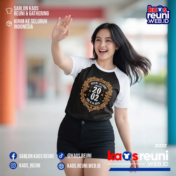 Desain Kaos Reuni 2002 Putih Hitam (4)